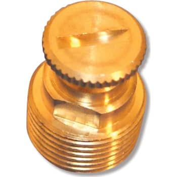 [405501002] 1/4" Messing luftskrue almindelig