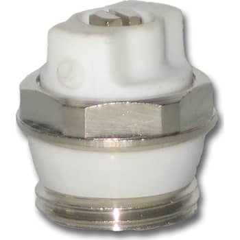 [405526354] 1/2" Forkromet luftskrue t/nøgle m/silikone