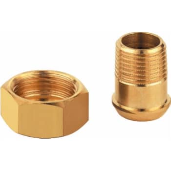 [407029243] Forskruening til Taco-Setter. 1" muffe x 3/4" nippel med pakning