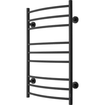 [330684753] TVS håndklæderadiator ELDO 9 SORT m/timer