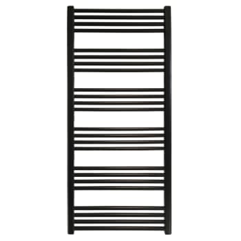 [330980060] Space håndklædetørrer 1337x600mm plan sort (RAL9005)