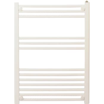 [331074060] Athena plan håndklædetørrer 800 x 600 mm hvid (RAL9016).