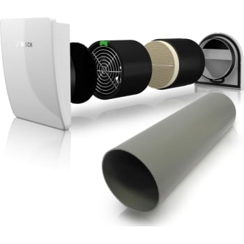 [358810516] Vent 2000 D decentral ventilationsenhed - med yderskærm