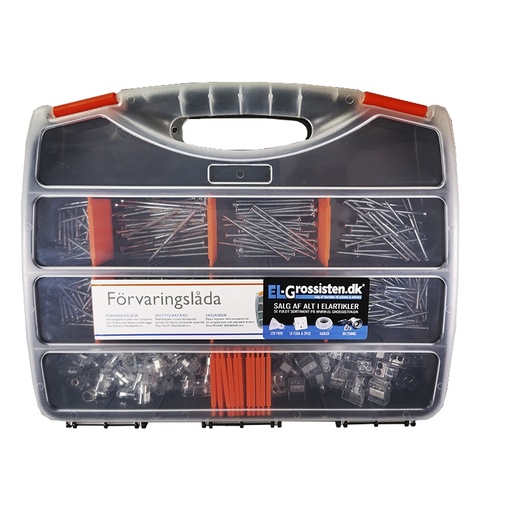 [89244997] Sortimentskasse med afbryderskruer og samlemuffer