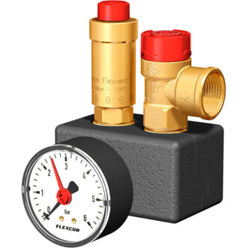 [371093906] Flamco samlesæt 3/4" m/1 sikkerhedsventil