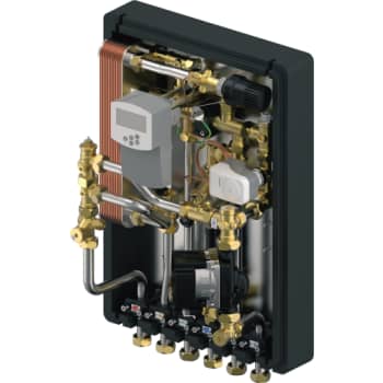 [375602341] Uponor Combi Port INS UFH X-157 19 fuldisoleret fjernvarmeunit