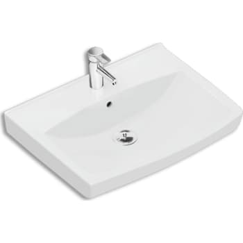 [623143000] Ifö Spira håndvask 57 cm, lige forkant, m/hh u/overløb