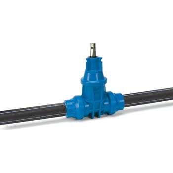 [142661040] AVK 40 mm POM stikledningsventil med PE-ben, PN16