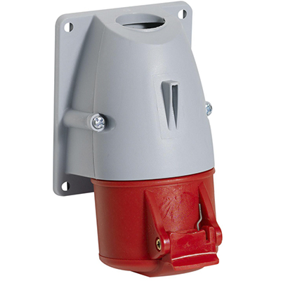 [2112016508] CEE vægstikdåse 5 polet 32A 415V IP44 6H