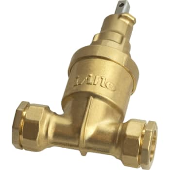 [144841163] Isiflo 63 mm messing ventil med trækfaste skruekoblinger, PN16