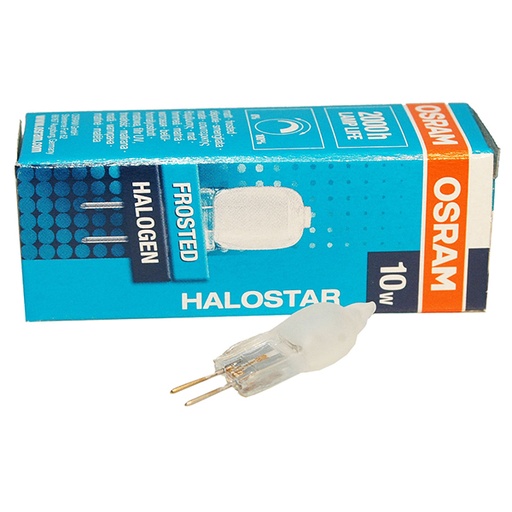 [5656026417] Osram Halostar 10W 12V G4 Mat Stifthalogenpære