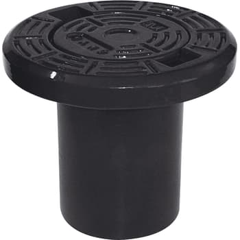 [145676211] AVK Dæksel komposit ø210mm uden fiksering sort