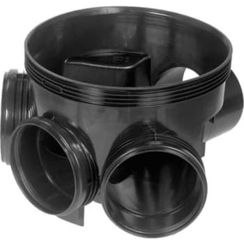 [952370333] Wavin 400 x 200 mm BASIC TP2-brunn, slät, höger/vänster inlopp