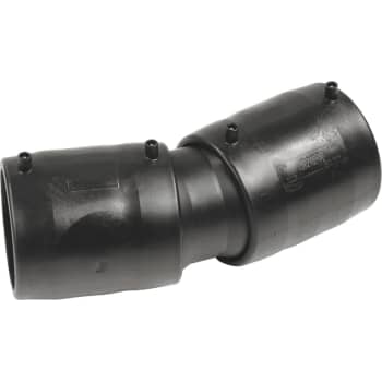 [952526557] Plasson 225 mm elsvetsvinkel 0-24° justerbar, SDR11, PN16
