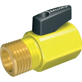 [418152304] 1/2" Kugleventil t/gas m/n m/greb
