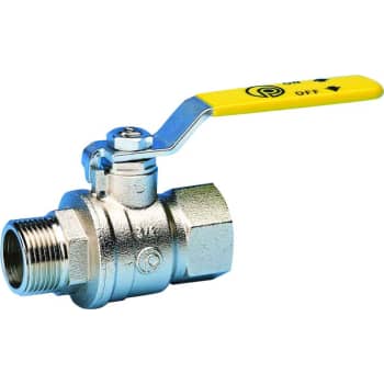 [418192266] 3/4" Kuglehane muffe/nippel t/gas