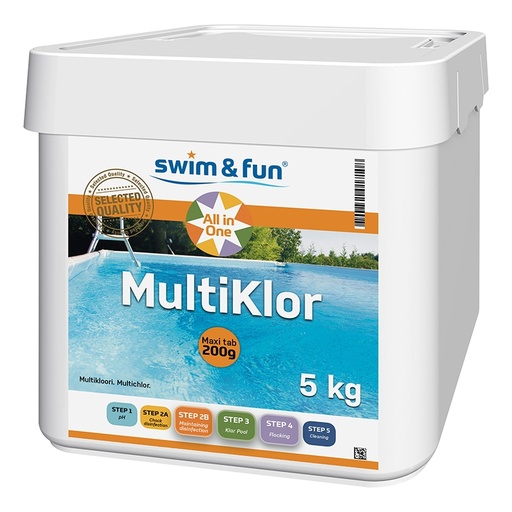 [SW1710] MultiKlor Maxi tab 200g 5 kg