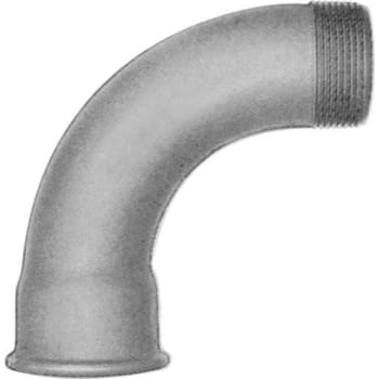 [000001403] 3/8" Galvaniseret bøjning 90° muffe/nippel