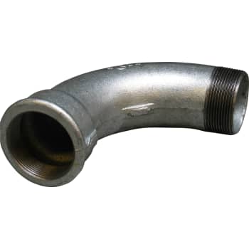 [000001404] 1/2" Galvaniseret bøjning 90° muffe/nippel