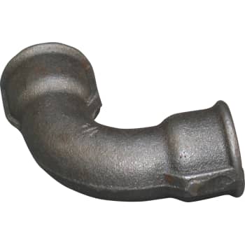 [000002104] 1/2" Sort bøjning 90° muffe/muffe