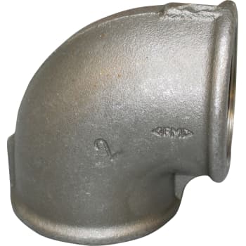 [000090112] 2" Sort vinkel 90° muffe/muffe