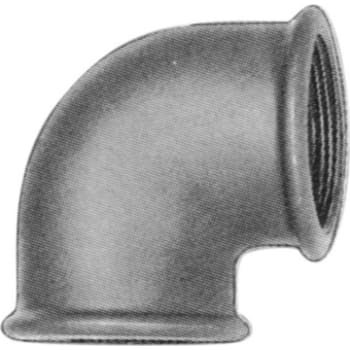 [000090133] 3/4" x 1/2" Sort vinkel 90° muffe/muffe