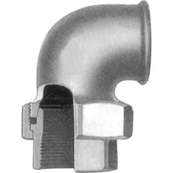 [000096408] 1" Galvaniseret vinkelunion muffe/muffe