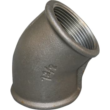 [000120103] 3/8" Sort vinkel 45° muffe/muffe