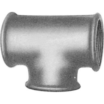 [000130403] 3/8" Galvaniseret tee