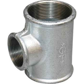 [000130442] 1" x 1/2" x 1" Galvaniseret tee