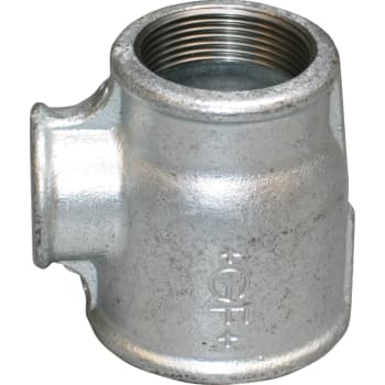 [000130557] 1" x 1/2" x 1/2" Galvaniseret tee