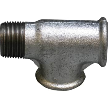 [000134404] 1/2" Galvaniseret tee m/udvendig gevind hoved
