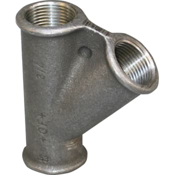[000165106] 3/4" Sort tee 45°