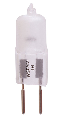 [19832] Halogenpære 35W 12V GY6,35 Mat