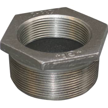 [000241149] 1.1/4" x 1/2" Sort nippelmuffe