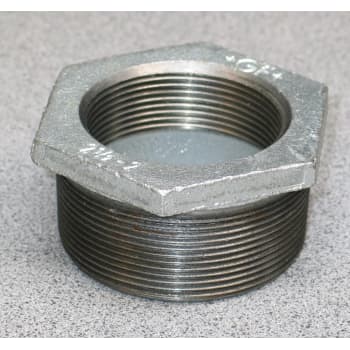 [000241440] 1" x 1/4" Galaniseret nippelmuffe