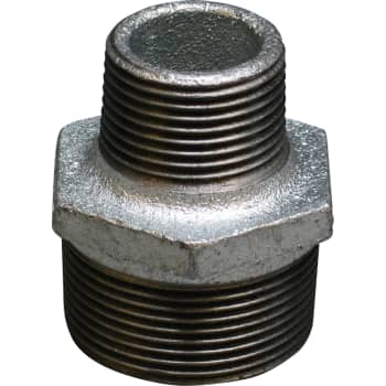 [000245442] 1" x 1/2" Galvaniseret brystnippel