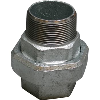 [000341410] 1.1/4" Galvaniseret union muffe/nippel