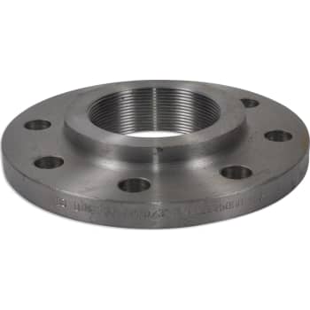 [000581014] 3" Sort flange med gevind DIN2566