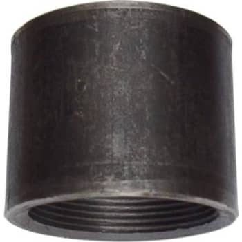 [013270103] 3/8" Sort smedet muffe