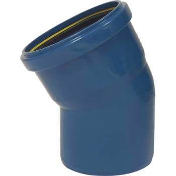 [995055166] Kaczmarek 160 mm 30 gr. blå PP-regnvandsbøjning
