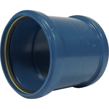 [995081166] Kaczmarek 160 mm blå PP-regnvandsdobbeltmuffe