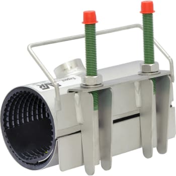 [101831094] 87-94mm x 1" bandagemuffe, enkeltbånds m/gevind, AISI316