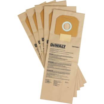 [991065237] DEWALT støvsugerposer DWV9401, 5 stk.