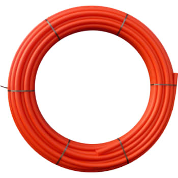 [199557050] Uponor 50 mm SDR17 PE-kabelrør, glat/glat, 100 m, rød