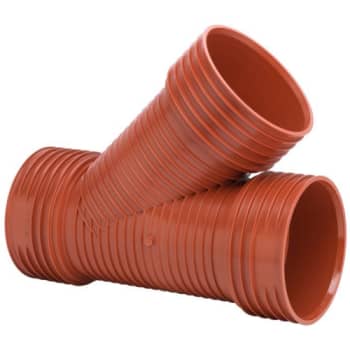 [191636320] Uponor Double/Rib2 315 x 315 mm 45 gr. PP-grenrør, u/gummiringe