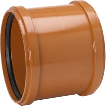 [192428005] Uponor 200 mm PVC-kloakdobbeltmuffe