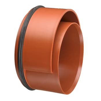 [192520253] Uponor Double/Rib2 250 x 200 mm PP-reduktion med gummiring
