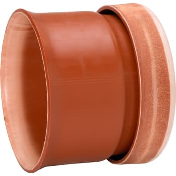 [192639320] Uponor Double/Rib2 315 mm PP-overgang t/betonmuffe, u/gummiring