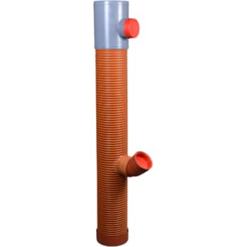 [192924195] Wavin 200 x 110 mm PVC-tagnedløbsbrønd med vandlås, uden bøjning